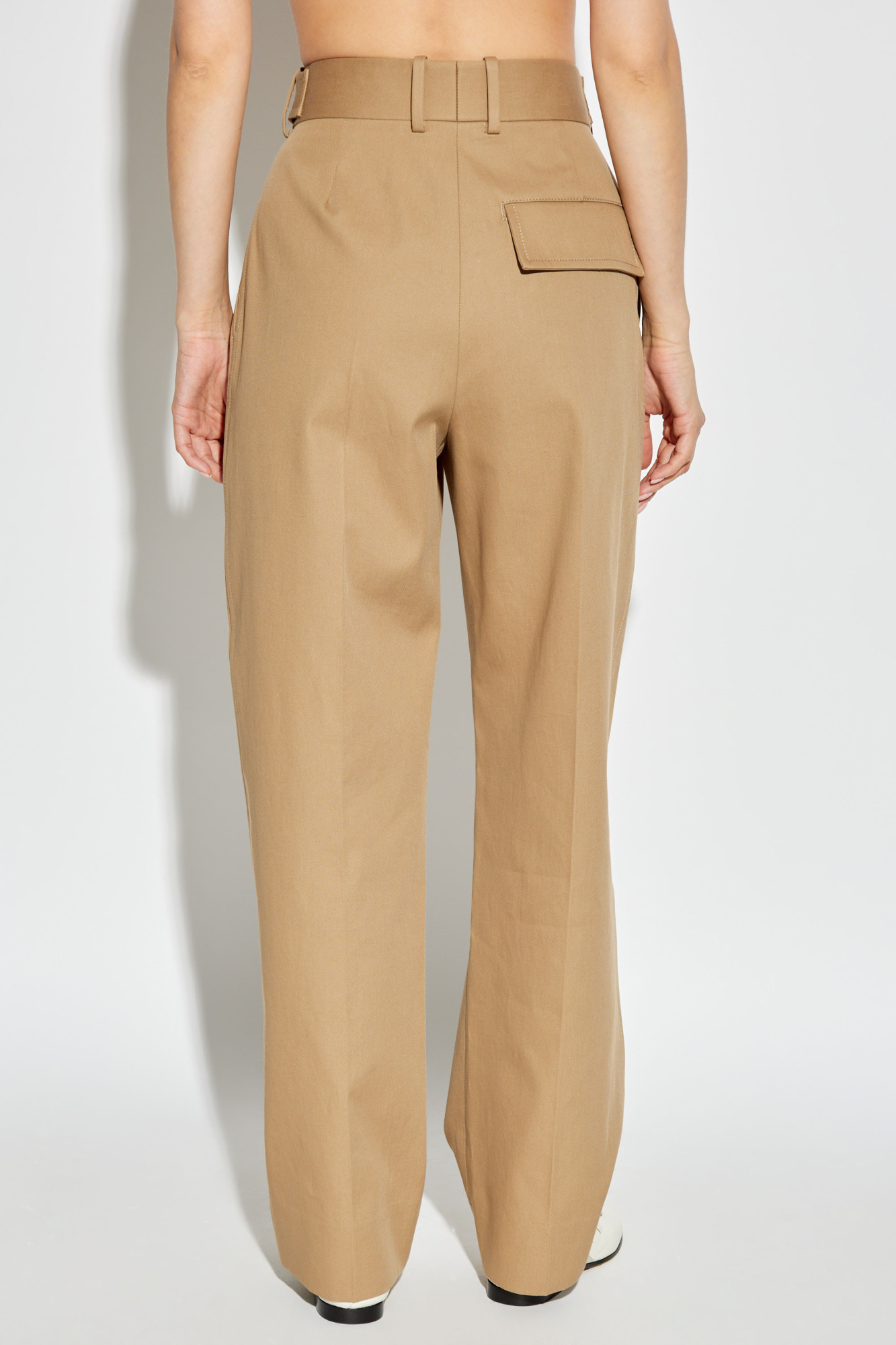 Beige High - SchaferandweinerShops Japan - waisted cotton